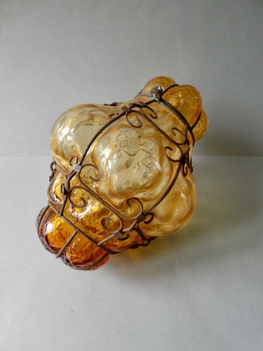Lustre lanterne verre - en,