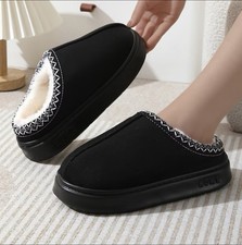 Chaussons Confortable Noir -
