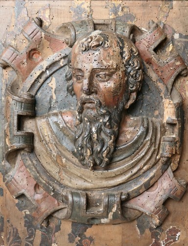 Bois sculpté doré