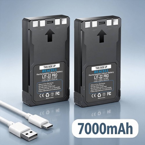 2pack 7000mah lit - 7000mah, battery