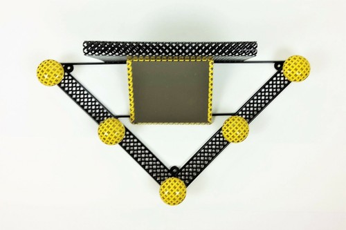 Porte manteau miroir