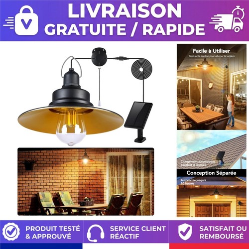 Lampe solaire suspendue ip65 - lampe,
