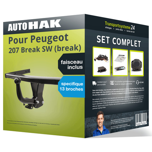 Attelage pour peugeot 207 - pour,