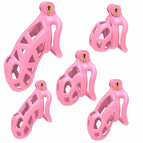 Pink snake chastity devices - pink,