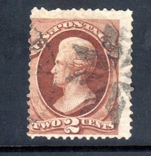 Sc# 135A grill VG used black fancy cancel