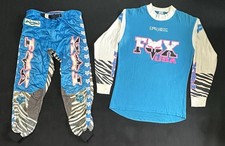 VINTAGE MOTOCROSS KIT FOX RACING JT MX SUPERCROSS DIRTBIKE HONDA YAMAHA DG FMF