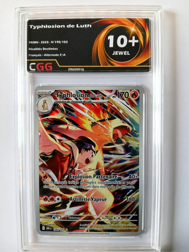 Carte pokémon typhlosion - pokémon,