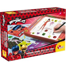 Lisciani École De Dessin Miraculous Ladybug Avec Table Lumineuse