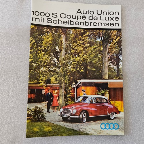 Brochure prospekt auto union - prospekt, auto-union