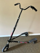 TRIKKE AIR T78cs CARVING SCOOTER 3 WHEEL FOLDING SCOOTER BLACK