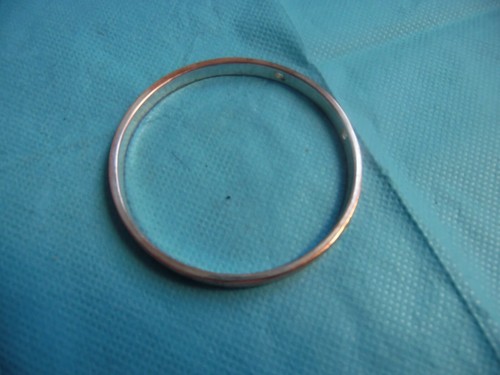 Ancien bracelet jonc en - ,