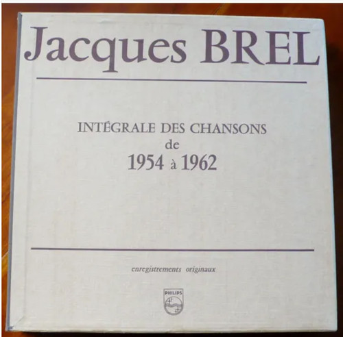 Coffret vinyles 33t jacques - 33t,