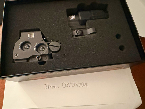 Eotech exps2 and - and, 3x