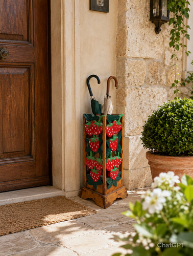 Porte parapluies artisanat - porte,