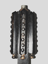 PIED DE LAMPE ART DECO FER