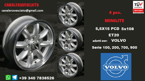 Cerchi fälgar minilite 5j - cerchi,