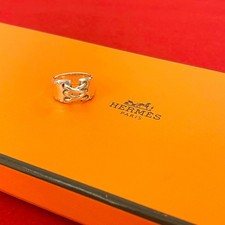 Bague mexicaine HERMES argent