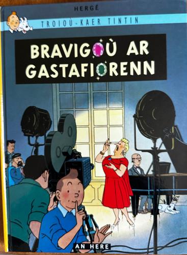 Tintin hergé bravigou ar - hergé,