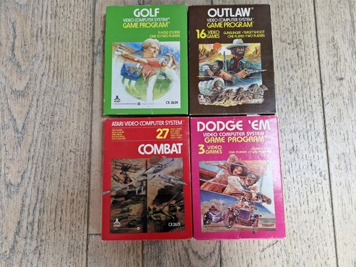 Lot jeux atari 2600 outlaw - jeux,