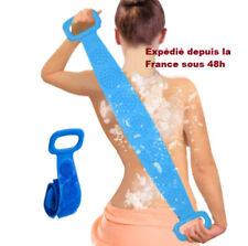 Brosse de bain pour le dos, bande nettoyante, exfoliante, massante 70 cm,90 cm