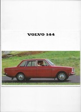 1967 Volvo 144 car brochure