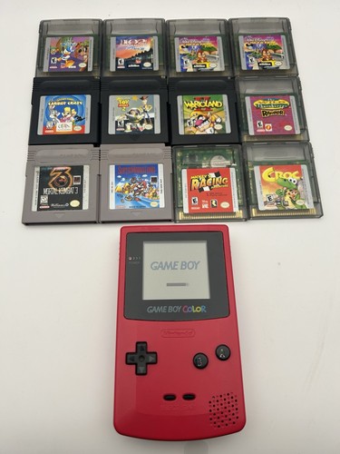 Nintendo game boy color bundle - color,