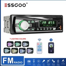 Single 1 Din Car Radio Stereo