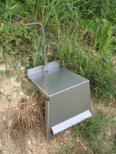 Marches de talus en rouille