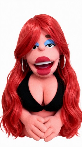 Baddie style red head - red, head"