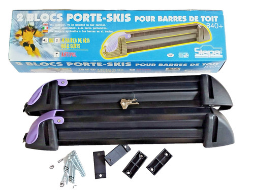 Blocs porte skis - de, porte-skis