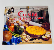 Cuisine au fil des Saisons Sélection Reader's Digest Livre Recettes Français 80s
