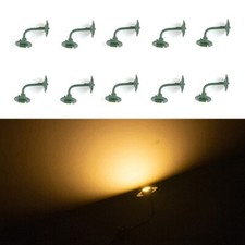 Pack de 10 lampadaires DEL