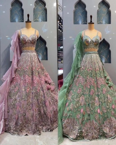 Fête lehenga choli designer - lehenga,