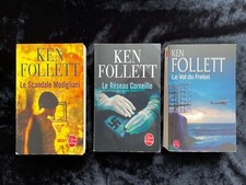 # Lot 3 romans - KEN FOLLETT - éd. Livre de Poche - TBE