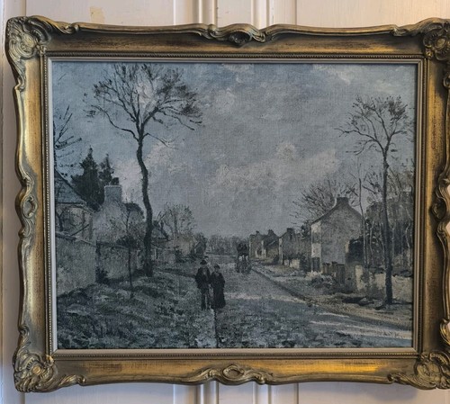 Tableau pissarro route - tableau,