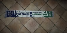 Football echarpe ESTAC Troyes V Asse St Etienne 1/8 de finale coupe France 2016