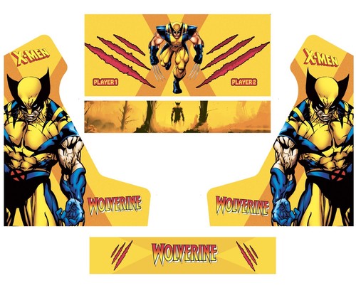 Stickers bartop wolverine - stickers,