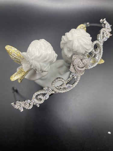Diadème mariée fleur - diadème, mini