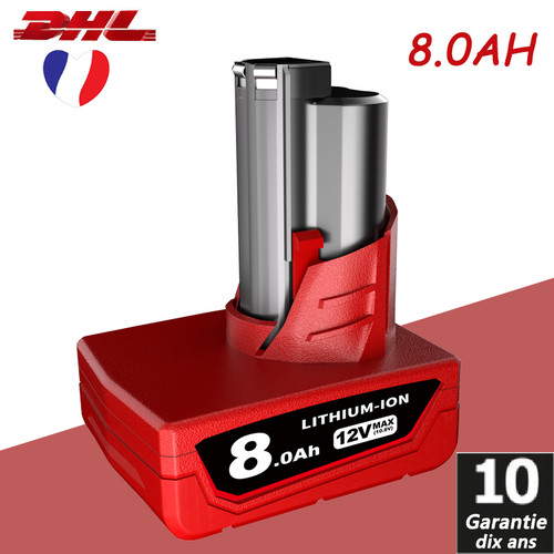 Batterie pour milwaukee m12 - milwaukee,