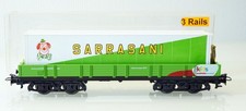 MÄRKLIN HO SCALE 1/87 FLAT CAR + CIRQUE SARRASANI CONTAINER WITHOUT BOX