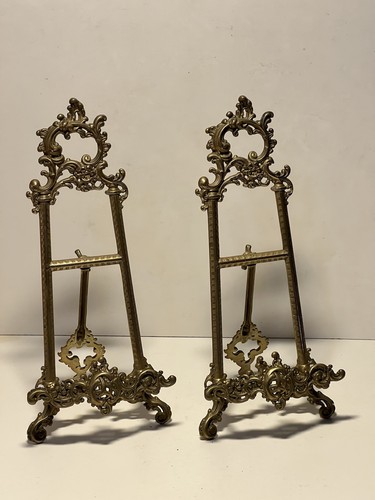 Paire chevalet laiton - chevalet,