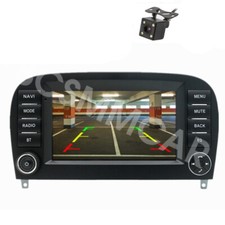 Video Player GPS Fit For Mercedes Benz SL300 SL350 SL500 SL550 SL600 2005-2012