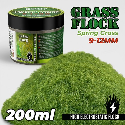 Herbe statique 12mm - 9-12mm-, spring