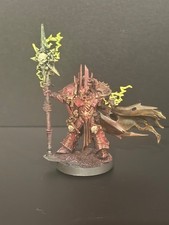 40K - Warhammer - Chaos Marines - Chaos Sorcerer - Painted 