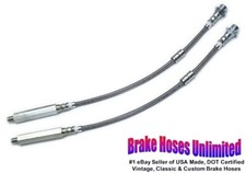 Avant Inoxydable Durites de