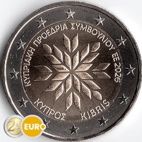 Euros commémorative chypre - commémorative,