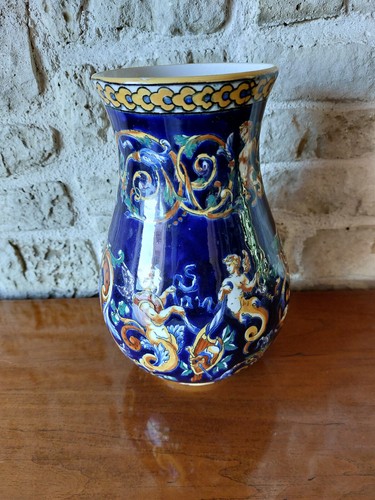 Vase gien decor - gien, renaissance