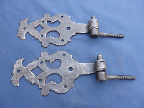 Pentures ferrures ouvragées - pentures,