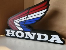 Enseigne Honda HRC Vintage