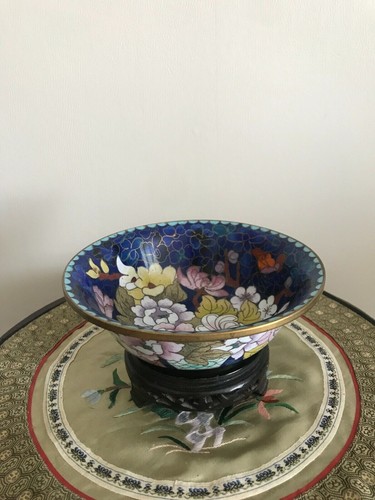 Cloisonne coupe bol - bol, vase